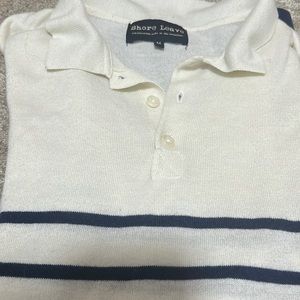 Men’s Shore Leave Knit Polo Shirt Size M